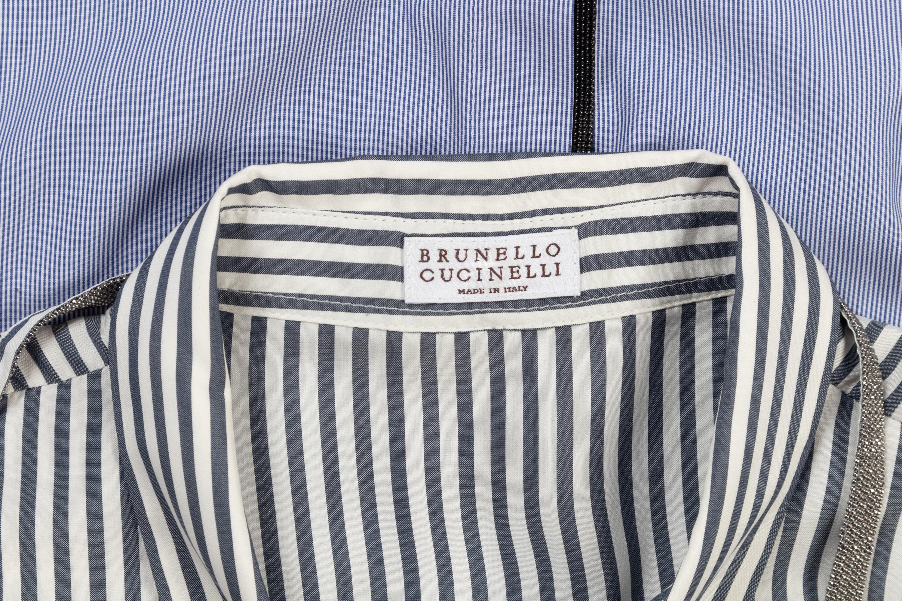 Five Brunello Cucinelli Dress Shirts