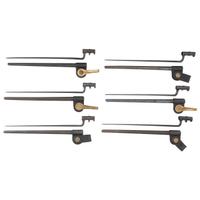 Lot of Six U.S. Model 1873 Trapdoor Rifle Bayonets & Scabbards