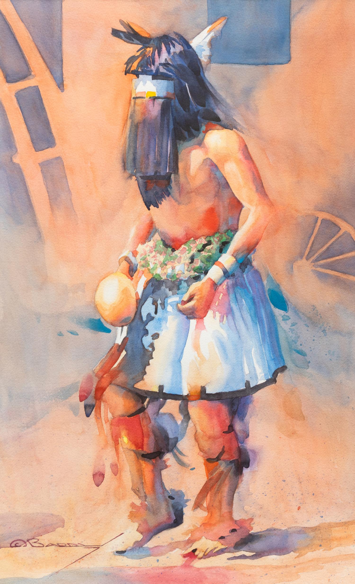 Zuni Long-Haired Kachina