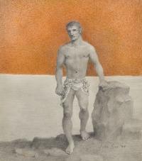 Standing Male Nude, 1999