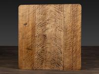 A Late Federal Figured Birch Drop Leaf Dining Table
