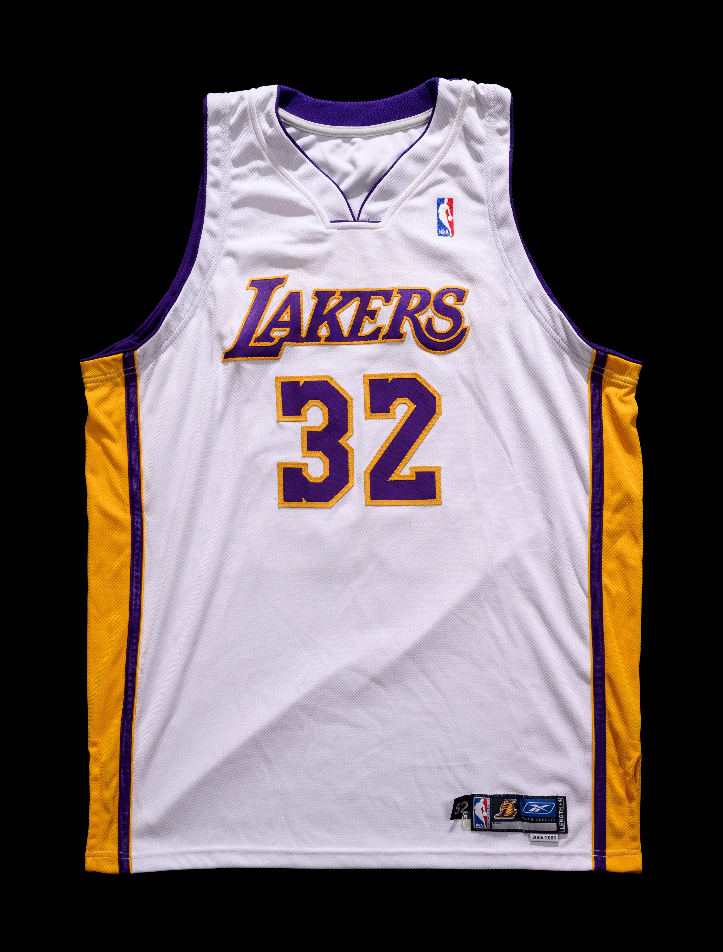 A Group of Magic Johnson and Charles Barkley Signed NBA Hall of Fame Jerseys Basketball Sourced from Michael Jordan's J.U.M.P. Agency,