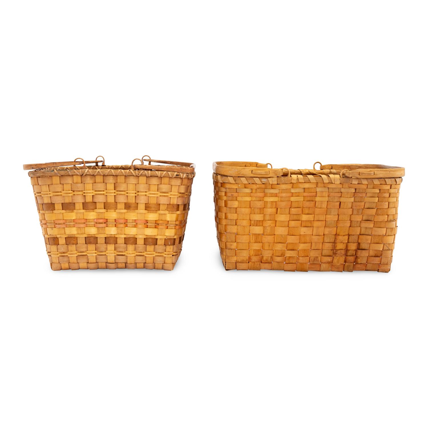 Great Lakes Ash Splint Baskets