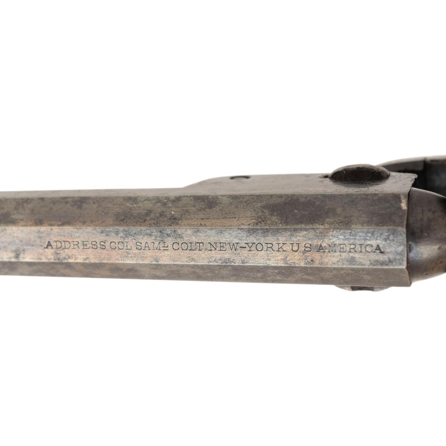 London Cased & Proofed New York Address Colt Model 1849 Pocket Revolver
