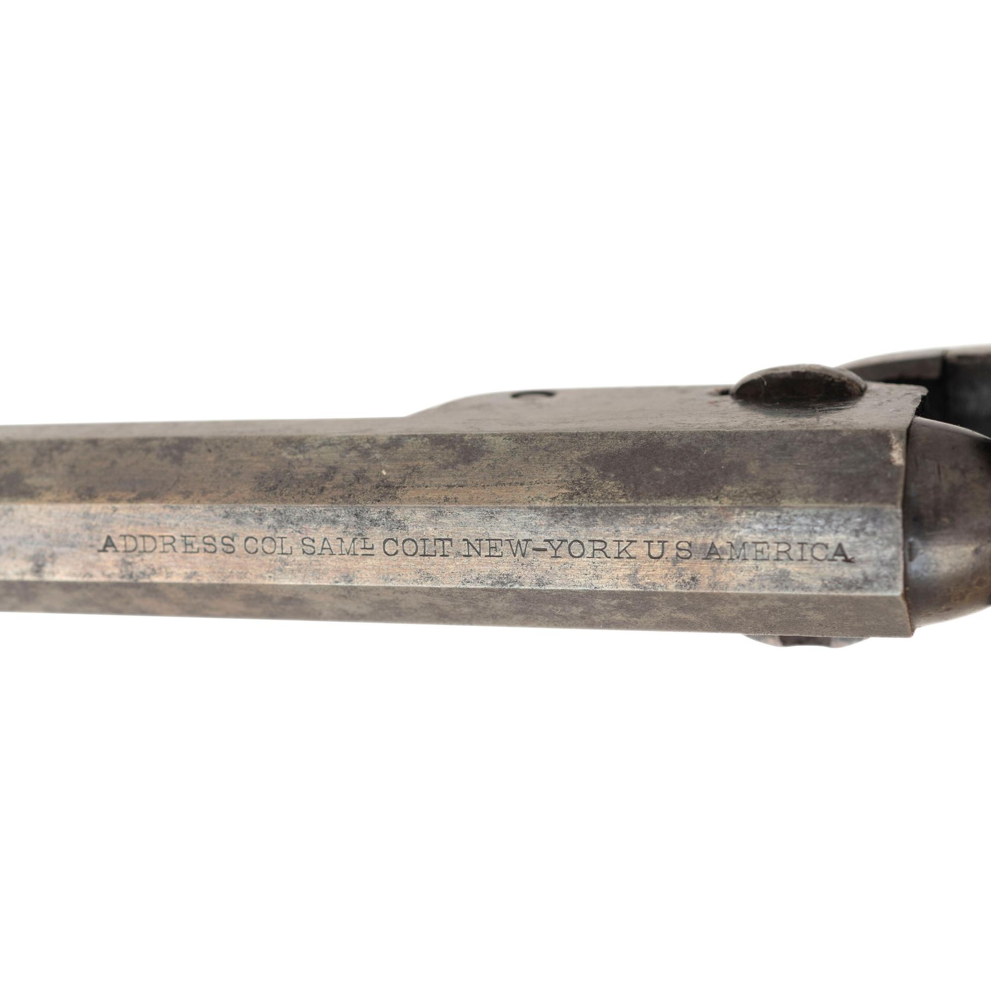 London Cased & Proofed New York Address Colt Model 1849 Pocket Revolver