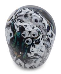 A Group of Five Millefiori Glass Paperweights