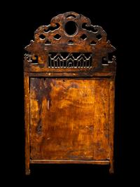 A Chinese Export Carved Hardwood Cabinet