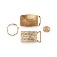 TIFFANY & CO., COLLECTION OF YELLOW GOLD ACCESSORIES