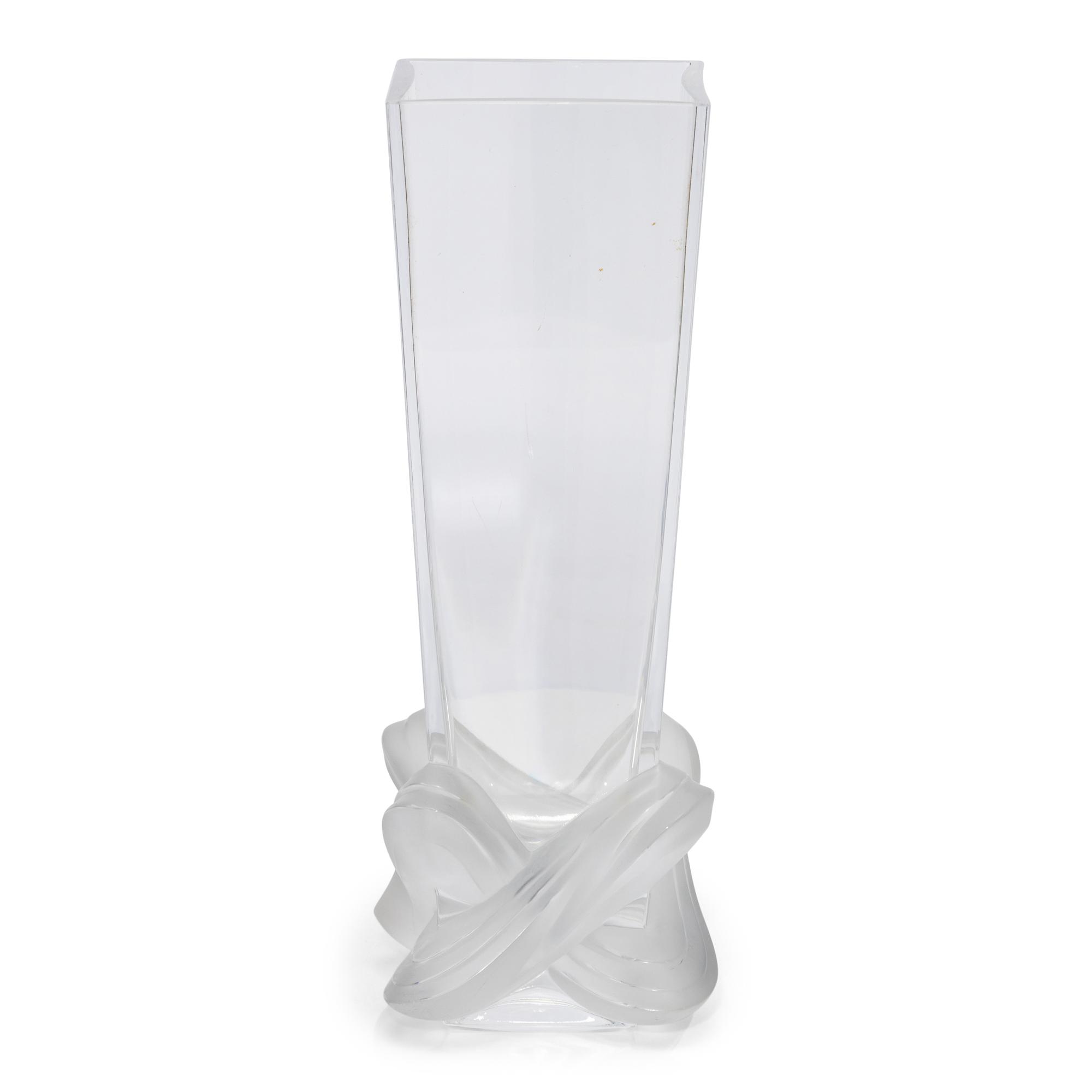 A Lalique Lucca Vase