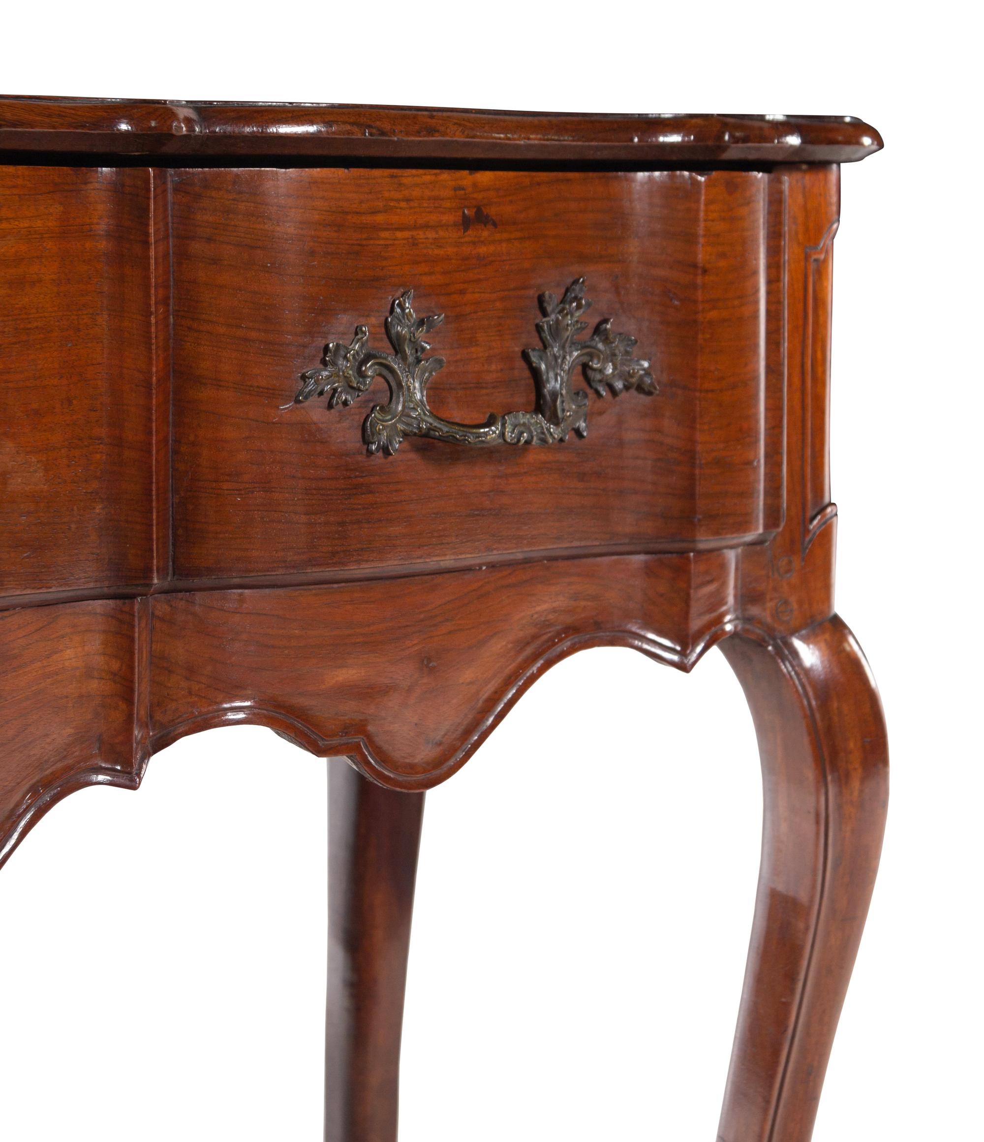 A Dutch Mahogany Pier Table