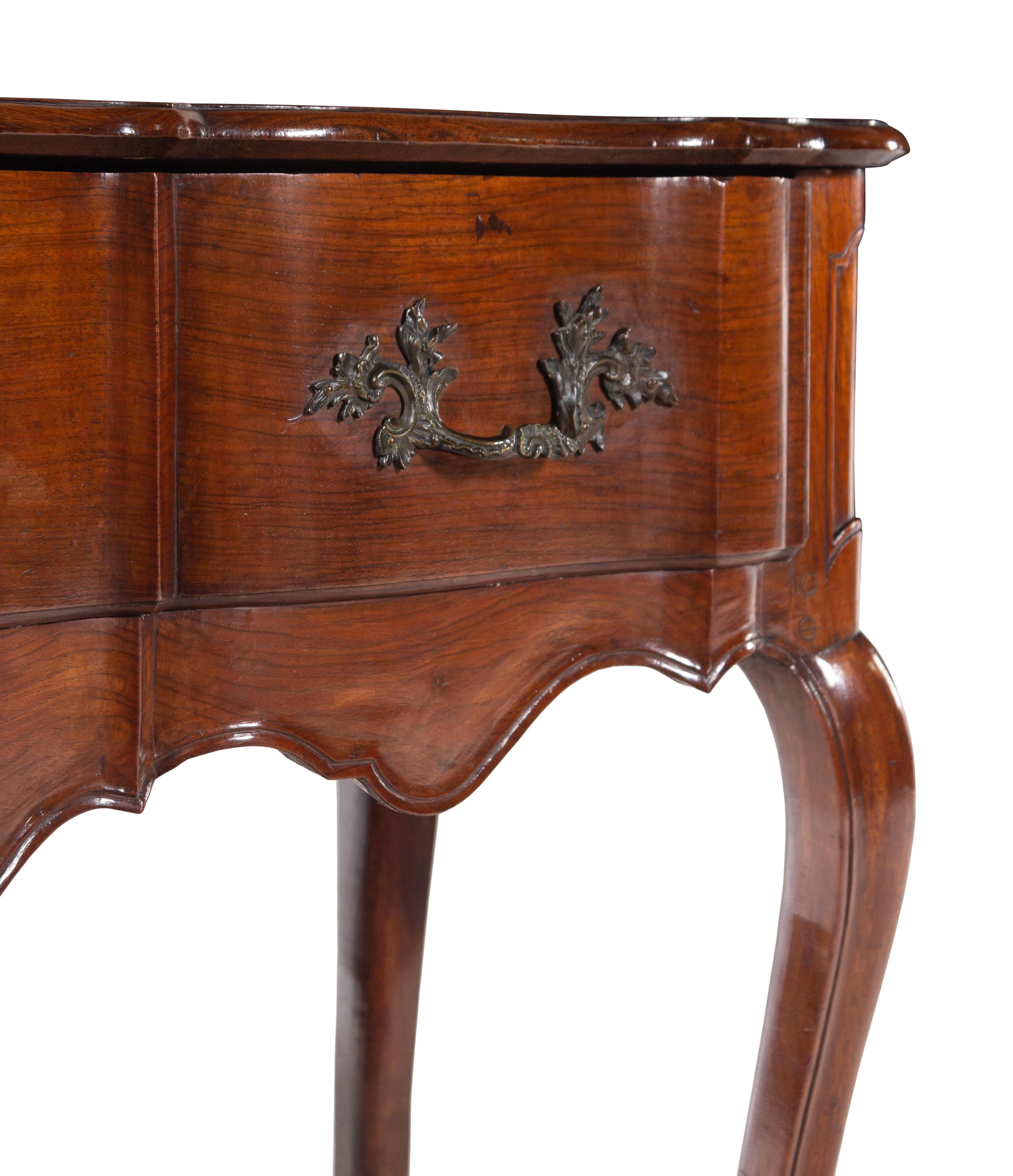 A Dutch Mahogany Pier Table
