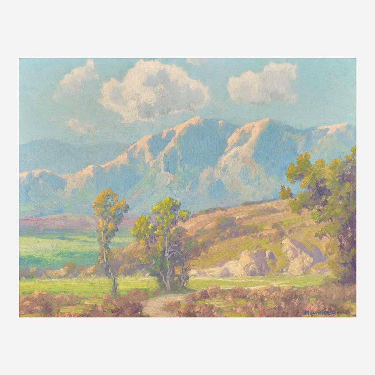 Maurice Braun (American, 1877-1941) Southern California Landscape