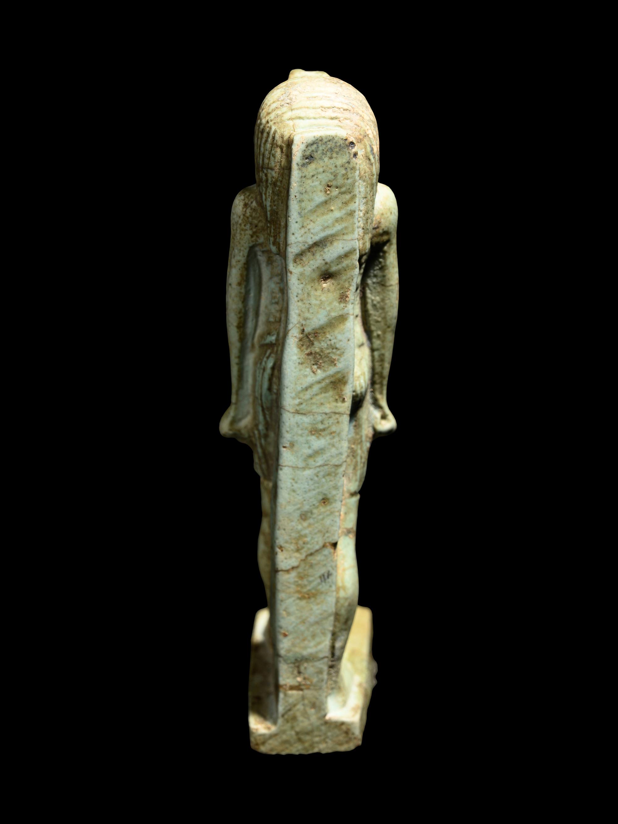 An Egyptian Faience Thoth