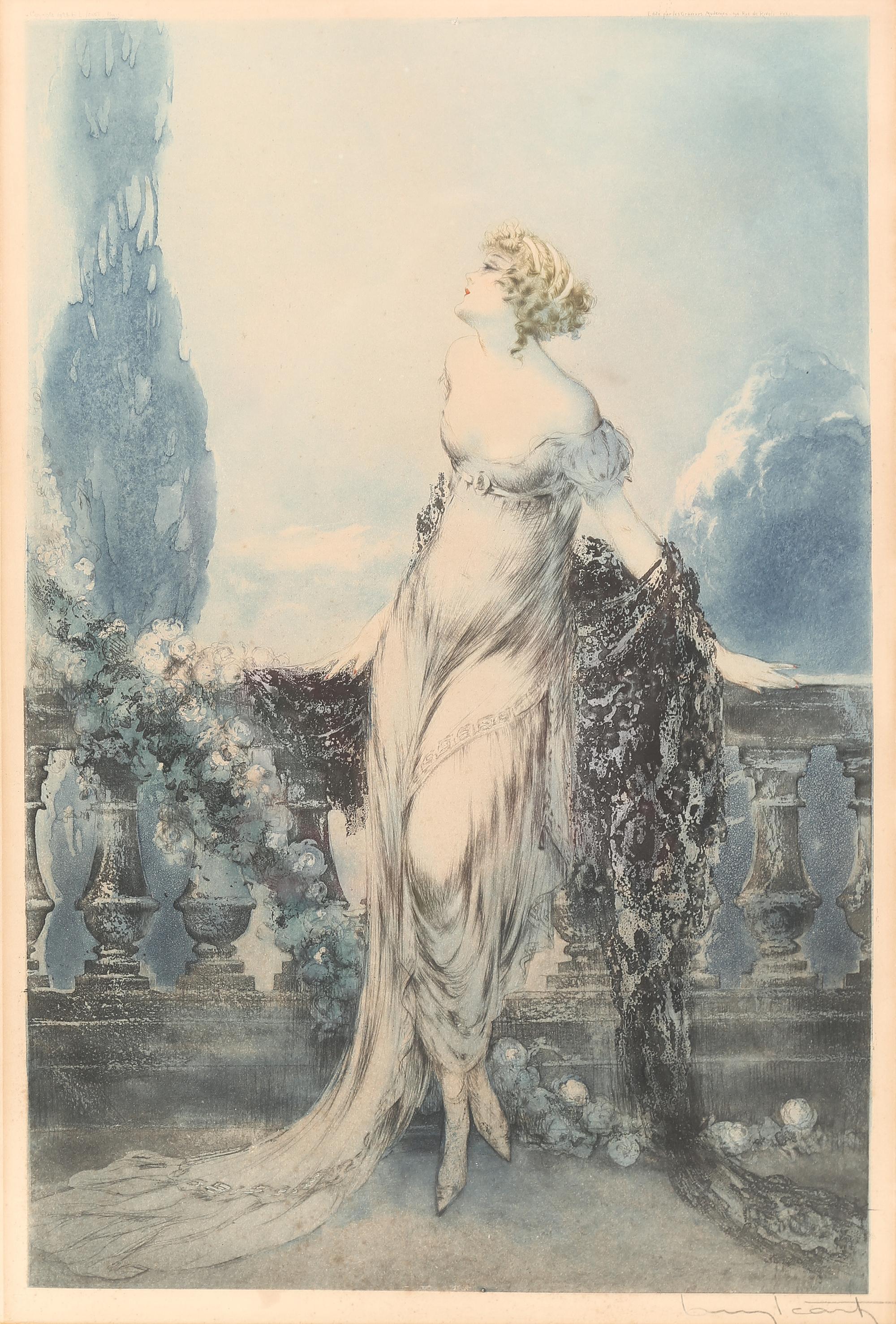 Louis Icart, (French, 1888-1950), Werther, 1928