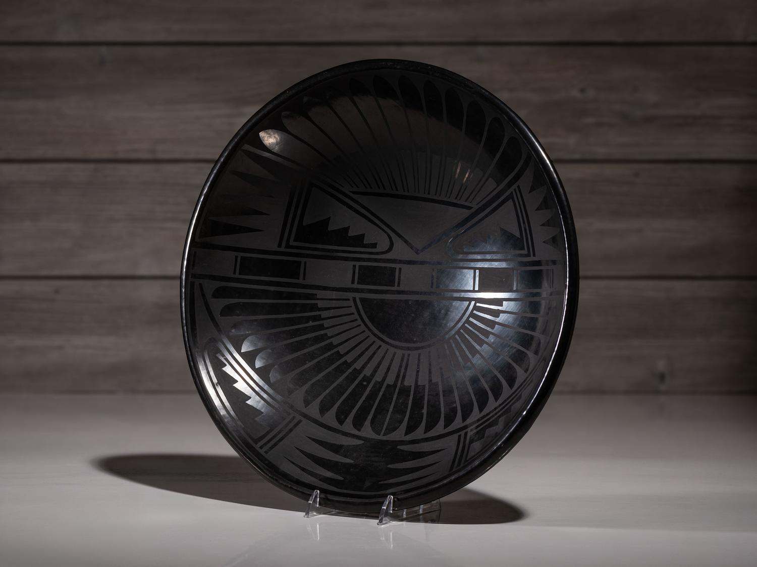Blackware Pottery Bowl