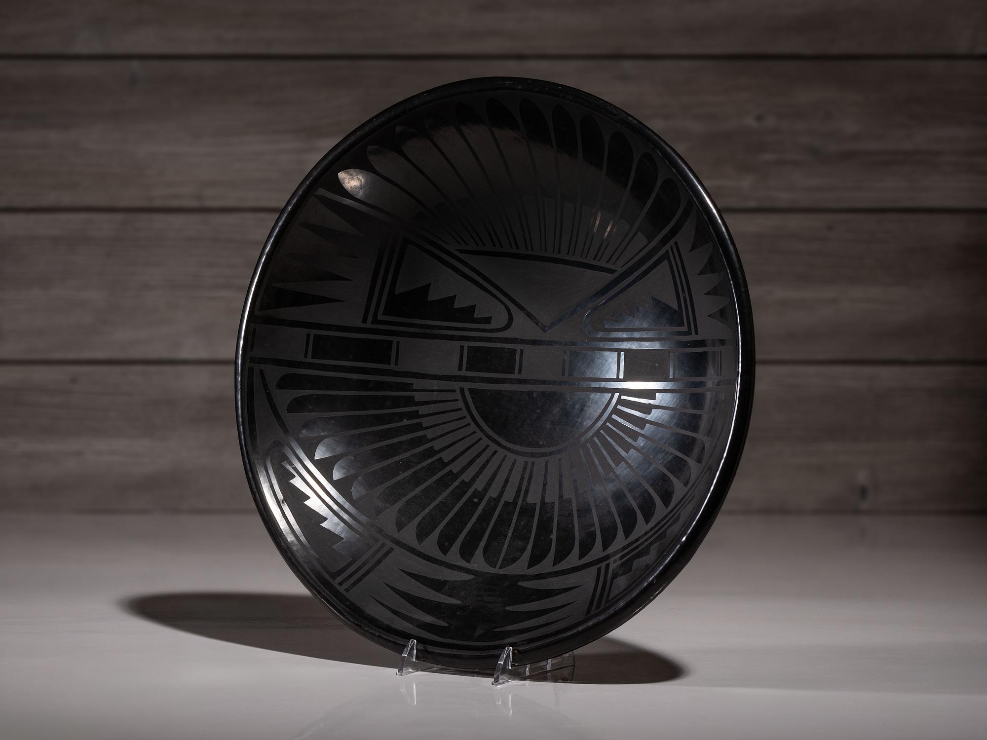 Blackware Pottery Bowl