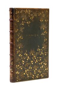 (BINDINGS, ZAEHNSDORF) DRAYTON, MICHAEL. Nimphidia and the Muses Eizium. London, Ballantyne (for Vale Press), 1896.