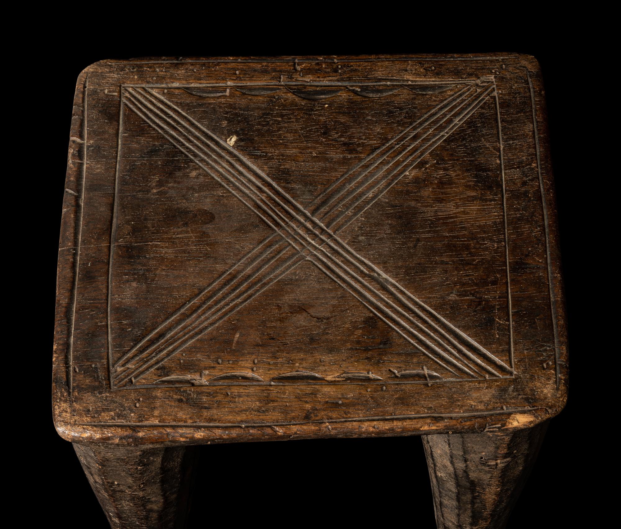 Three Nupe Wood Stools
