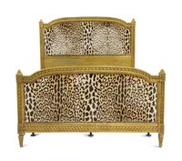 A Louis XVI Style Giltwood Bed