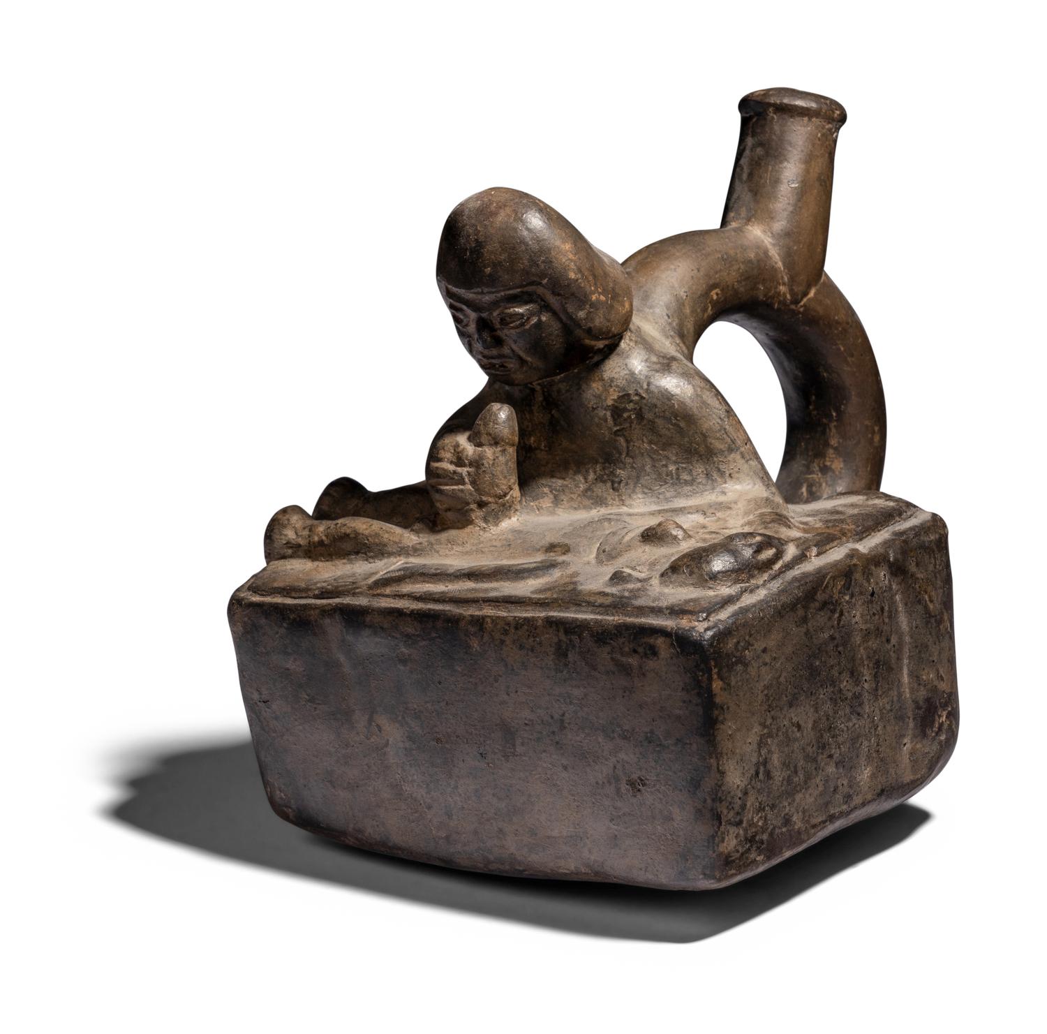A Moche Erotic Stirrup Vessel