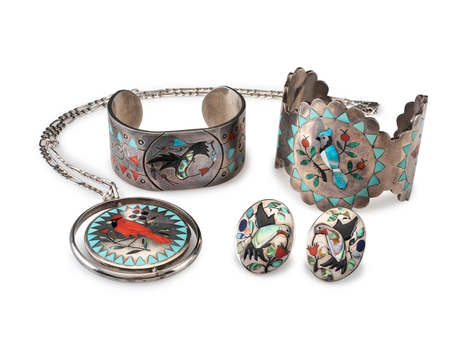 Zuni Mosaic Inlay Jewelry