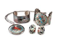 Zuni Mosaic Inlay Jewelry
