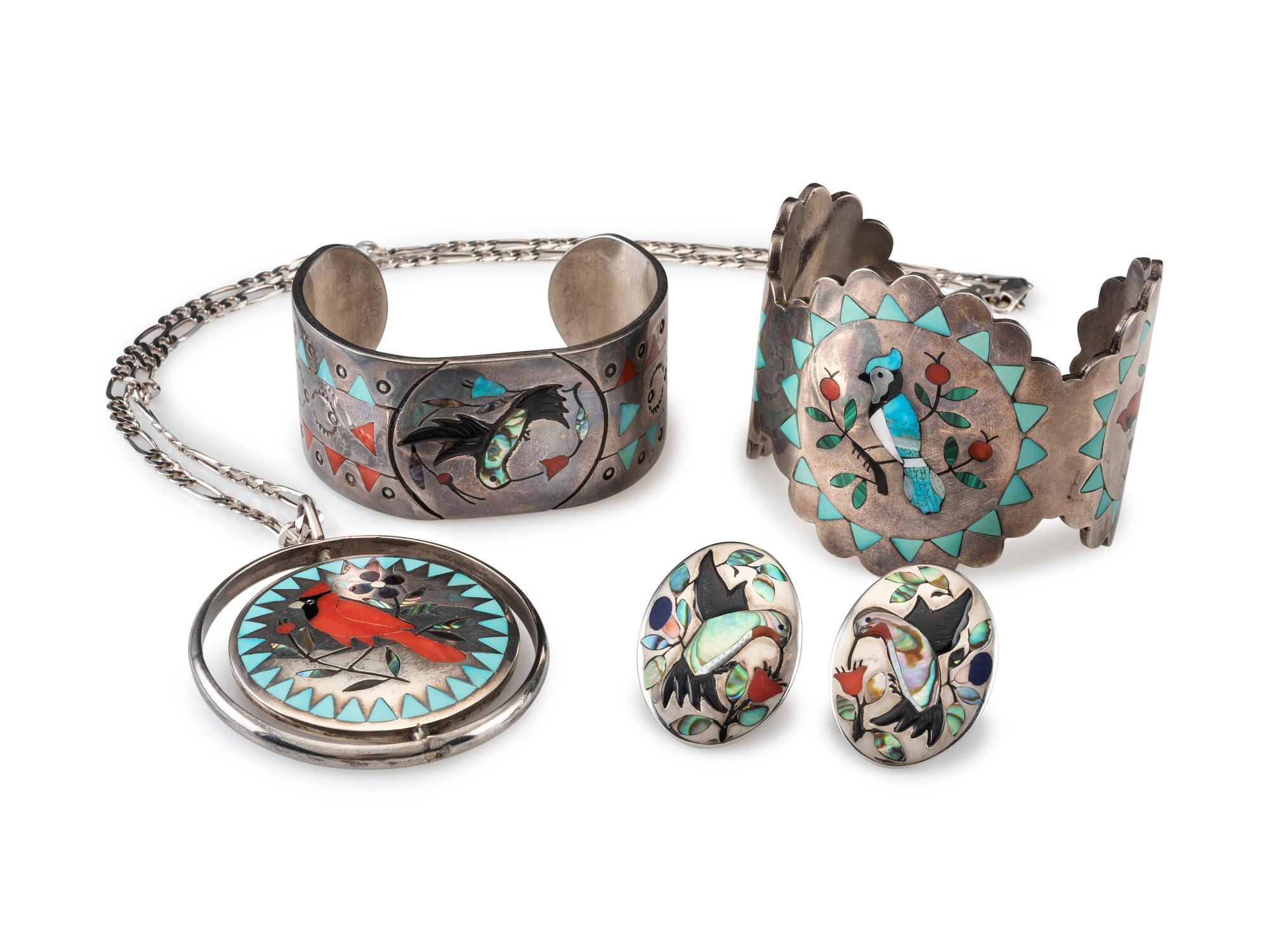 Zuni Mosaic Inlay Jewelry