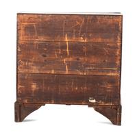A Chippendale Carved and Figured Mahogany Slant-Front Desk