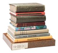 [WESTERN AMERICANA]. 9 biographies and histories of Native American and Dakotan pioneers.