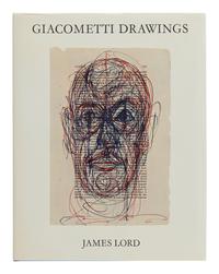 [GIACOMETTI, Alberto (1901-1966)]. LORD, James. Giacometti Drawings. Greenwich, CT: New York Graphic Society, 1971.