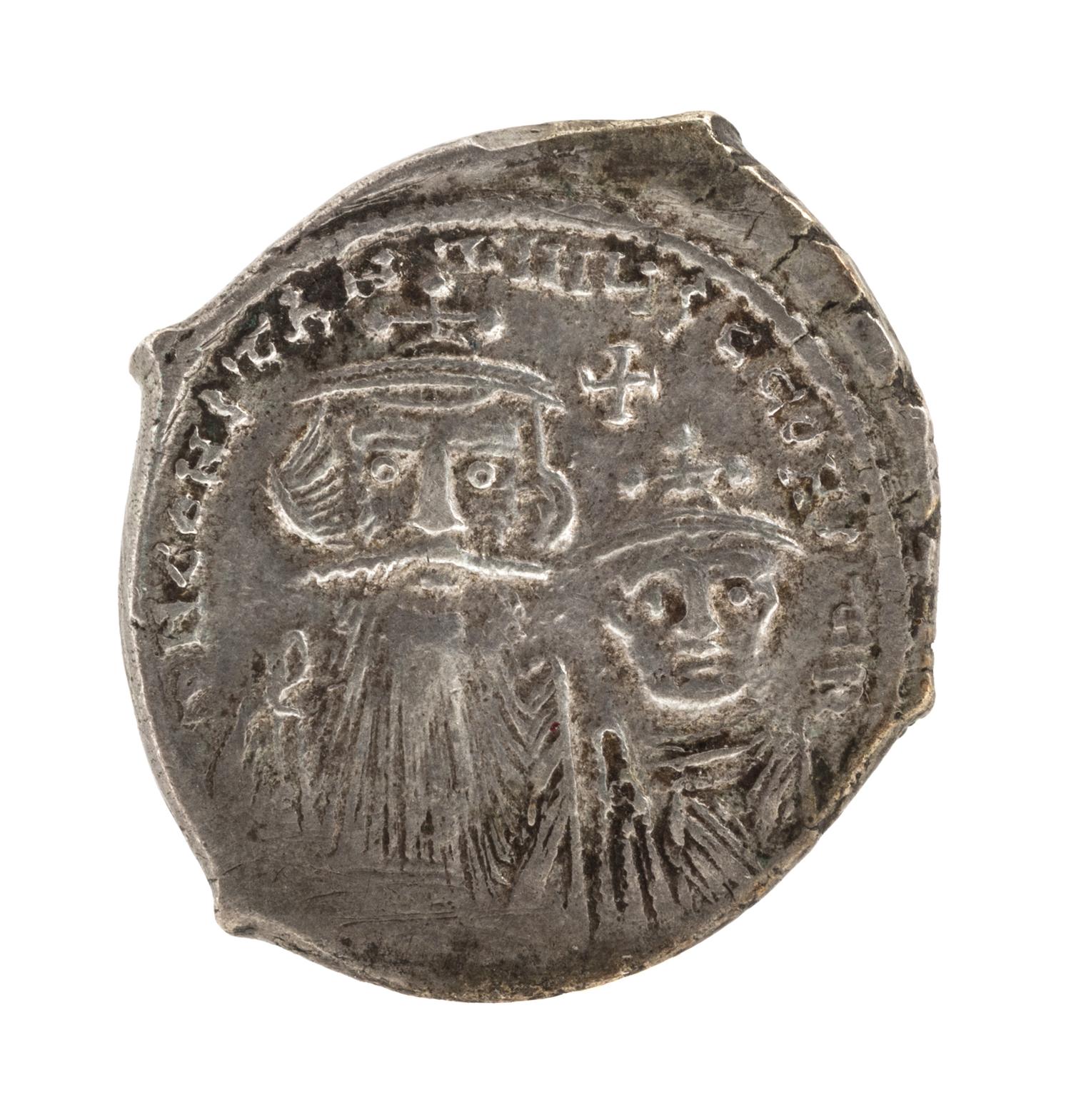 Byzantium (circa 650 CE), Silver Hexagram — Silver Hexagram