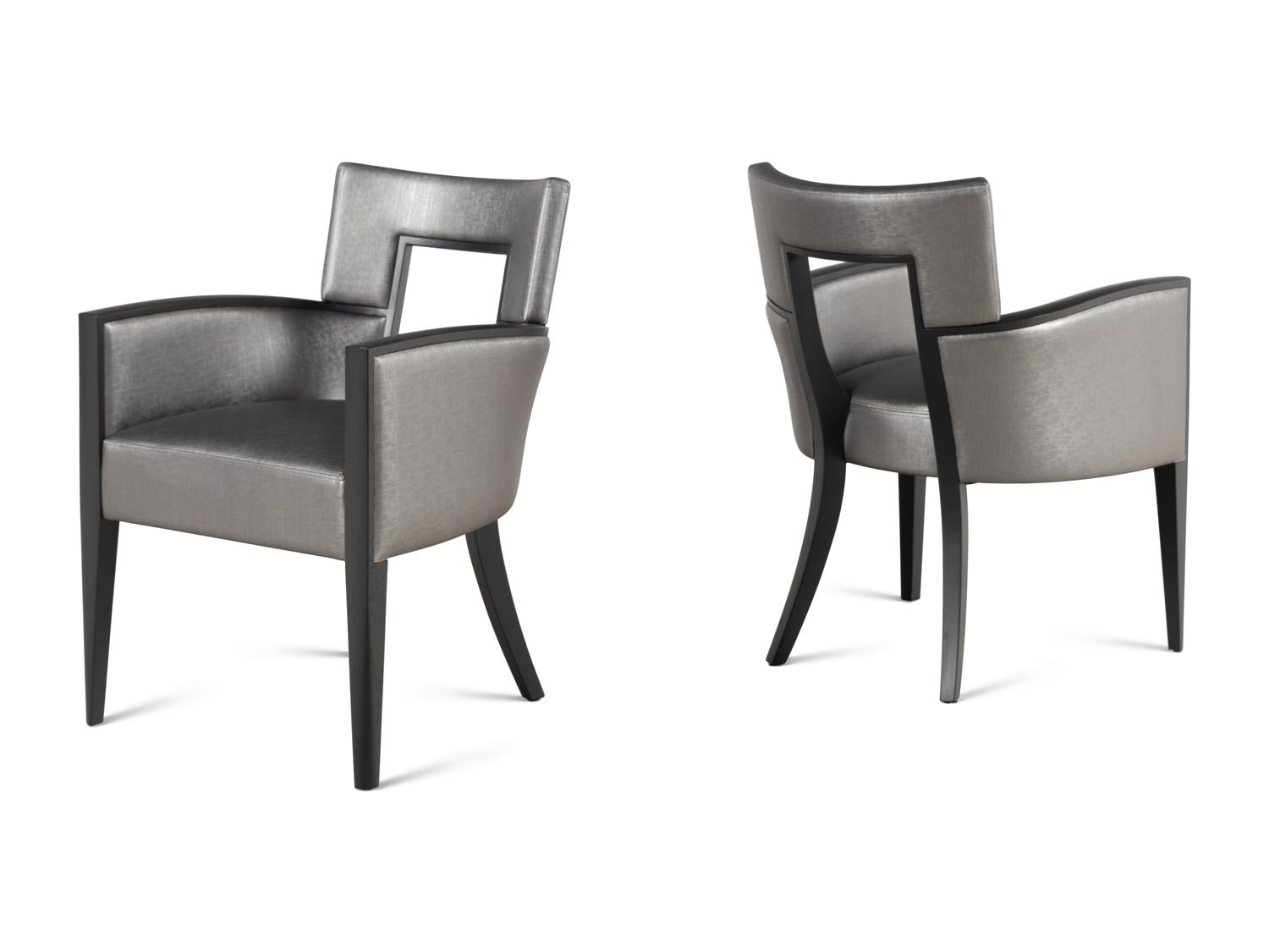 A Set of Six Contemporary Dining Chairs