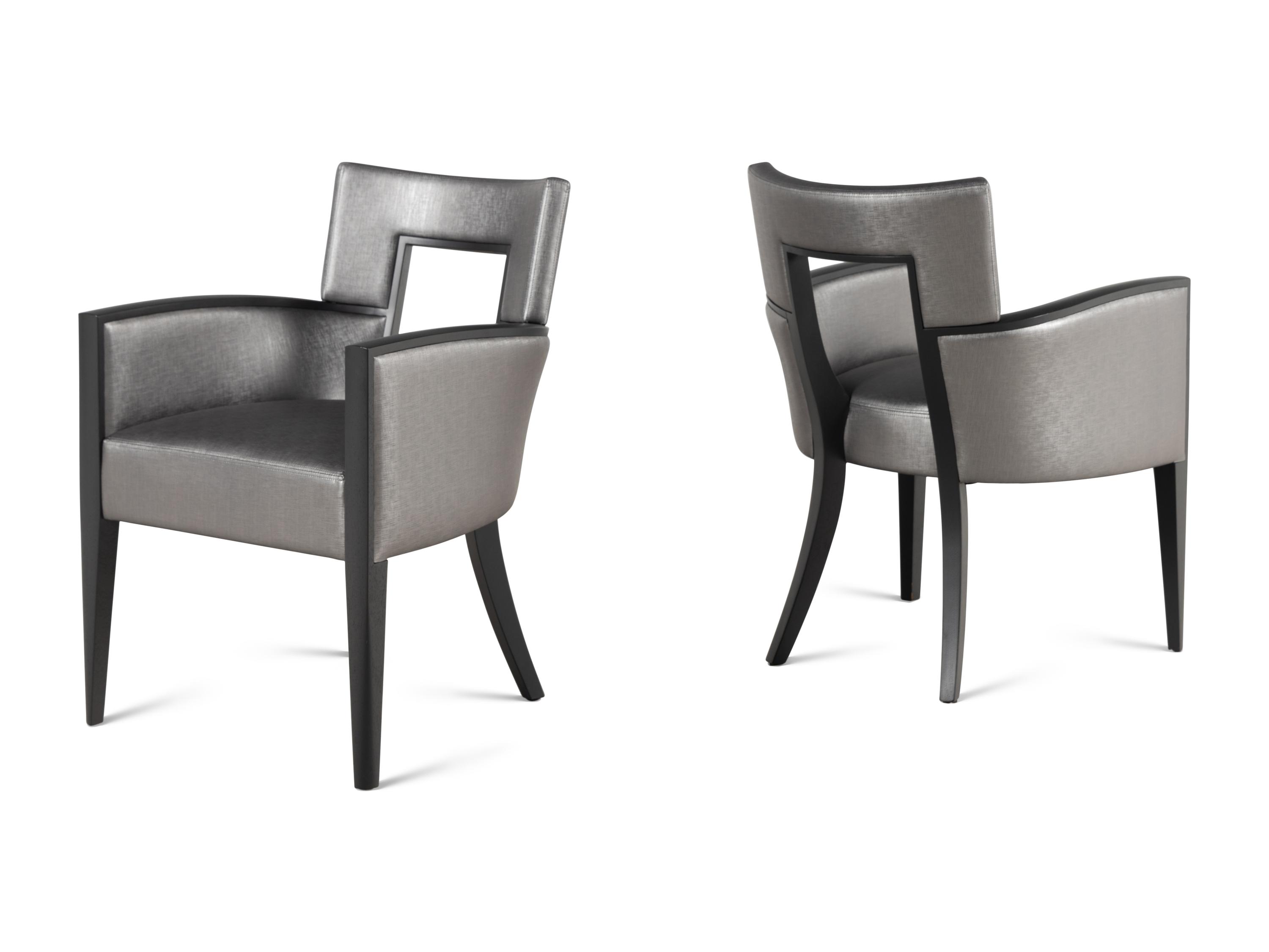 A Set of Six Contemporary Dining Chairs