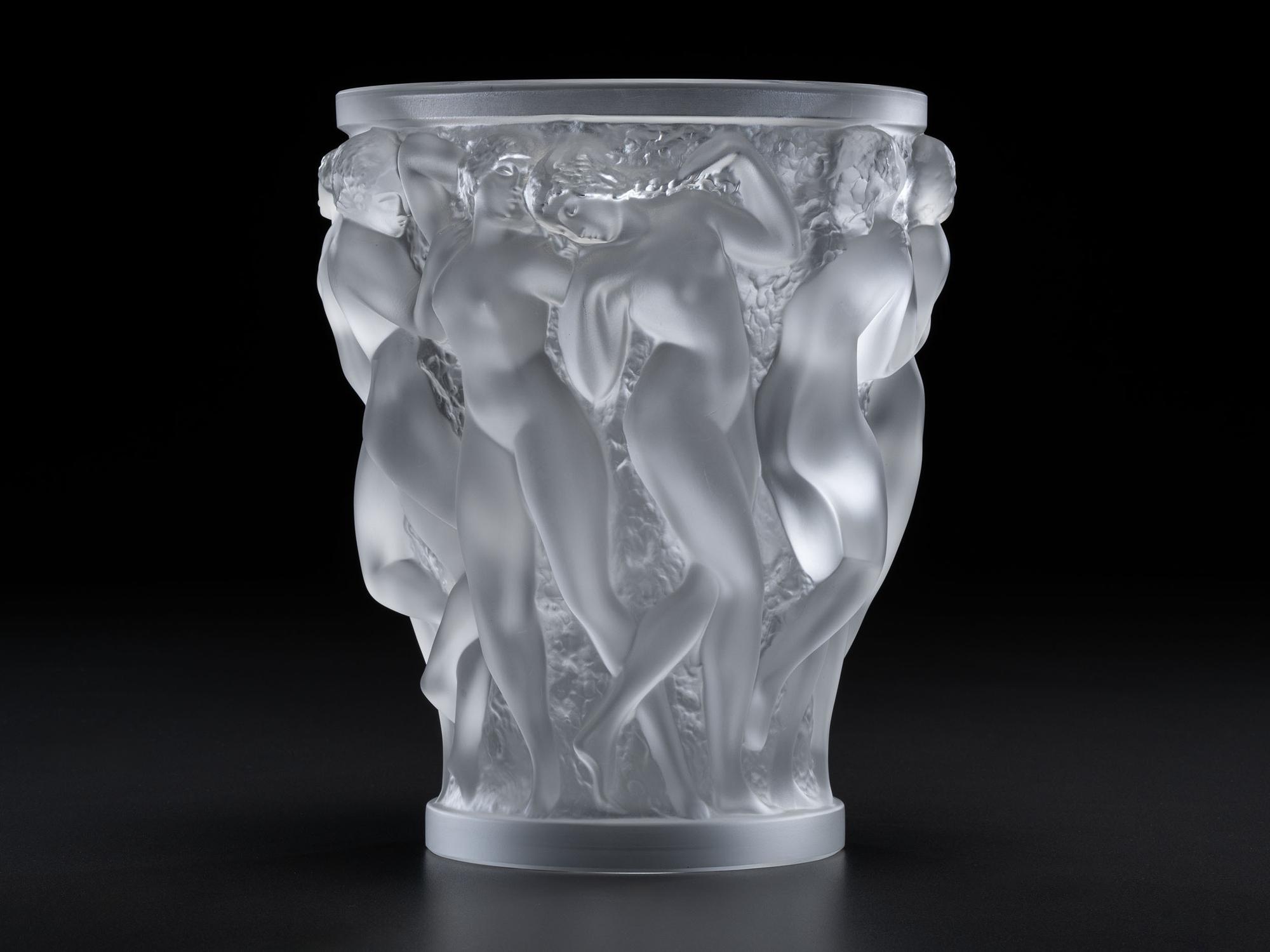 A Lalique Bacchantes Vase