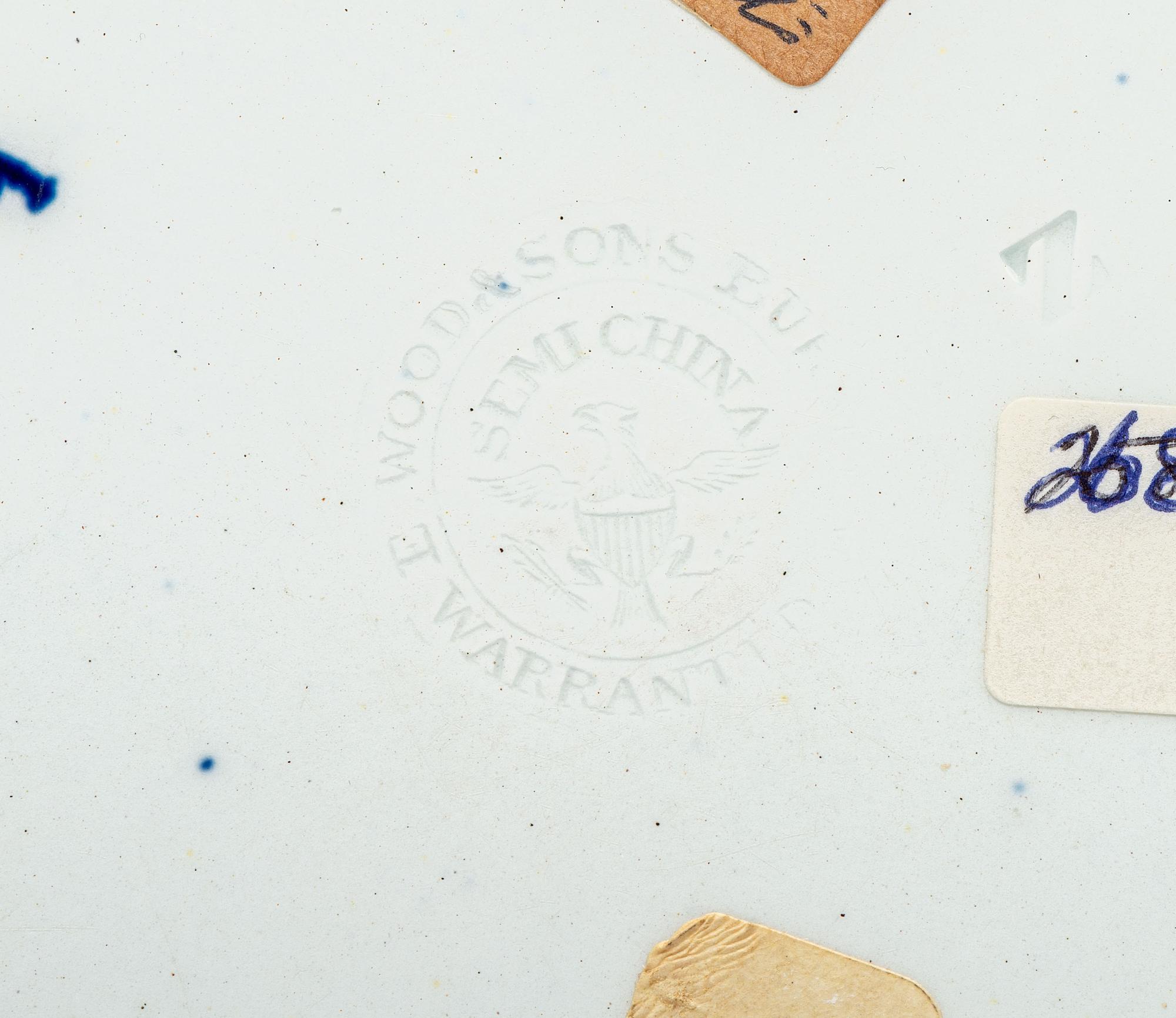 Five Historic Blue Staffordshire Articles