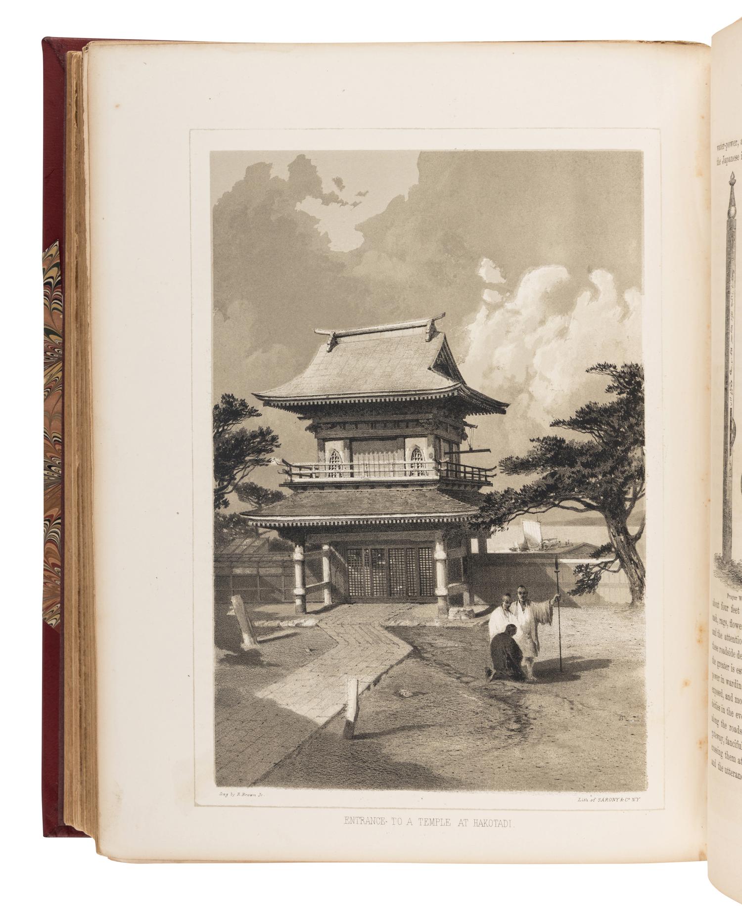 PERRY, Matthew Calbraith (1794-1858). Narrative of the Expedition of an American Squadron to the China Seas and Japan, performed in the years 1852, 1853 and 1854 ... Washington: Vols. I & II, Beverley Tucker, Vol. III A. O. P. Nicholson, 1856.