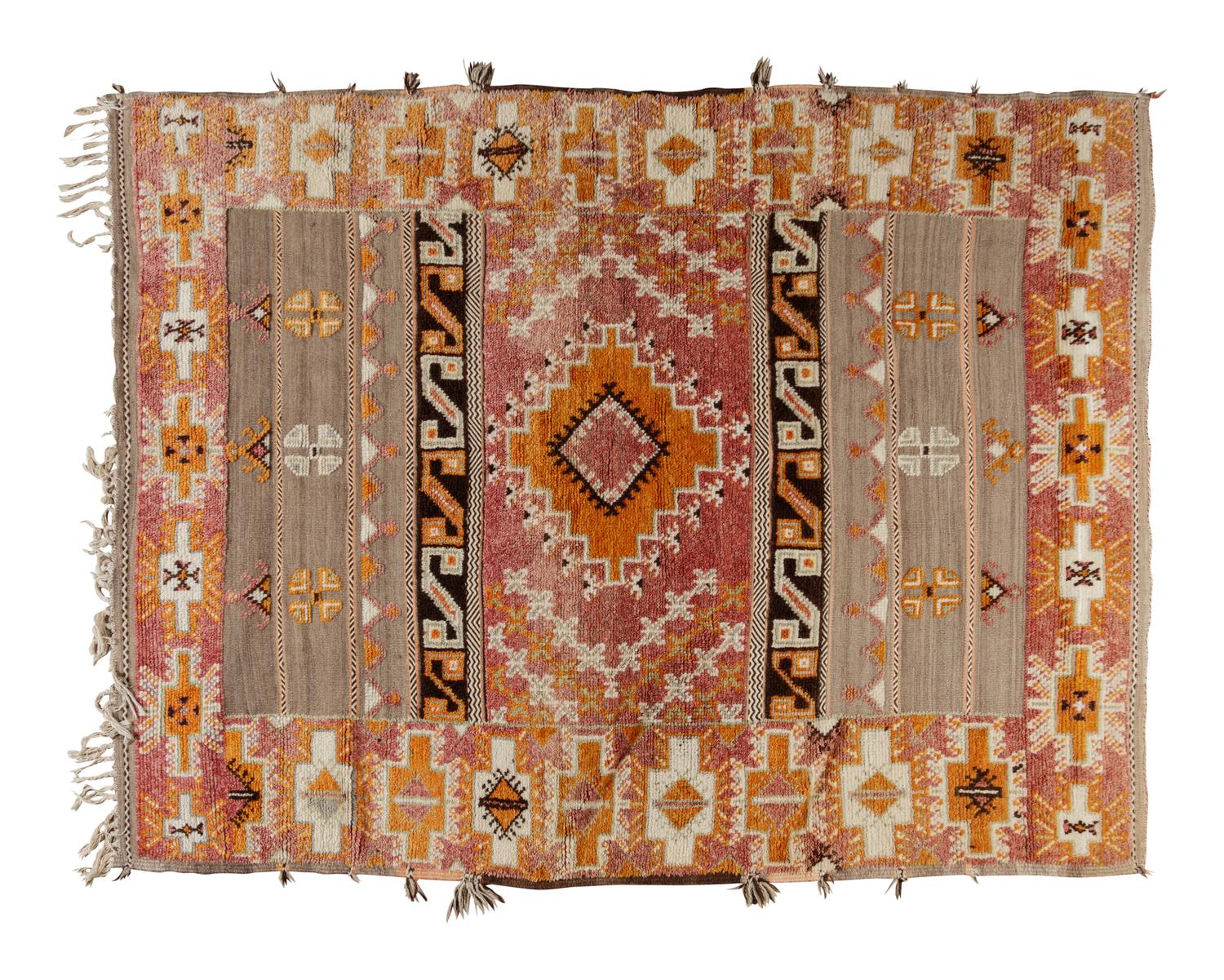 A Moroccan Wool Rug