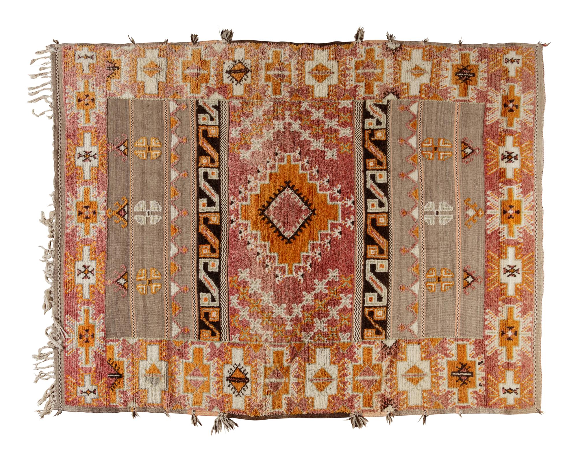 A Moroccan Wool Rug