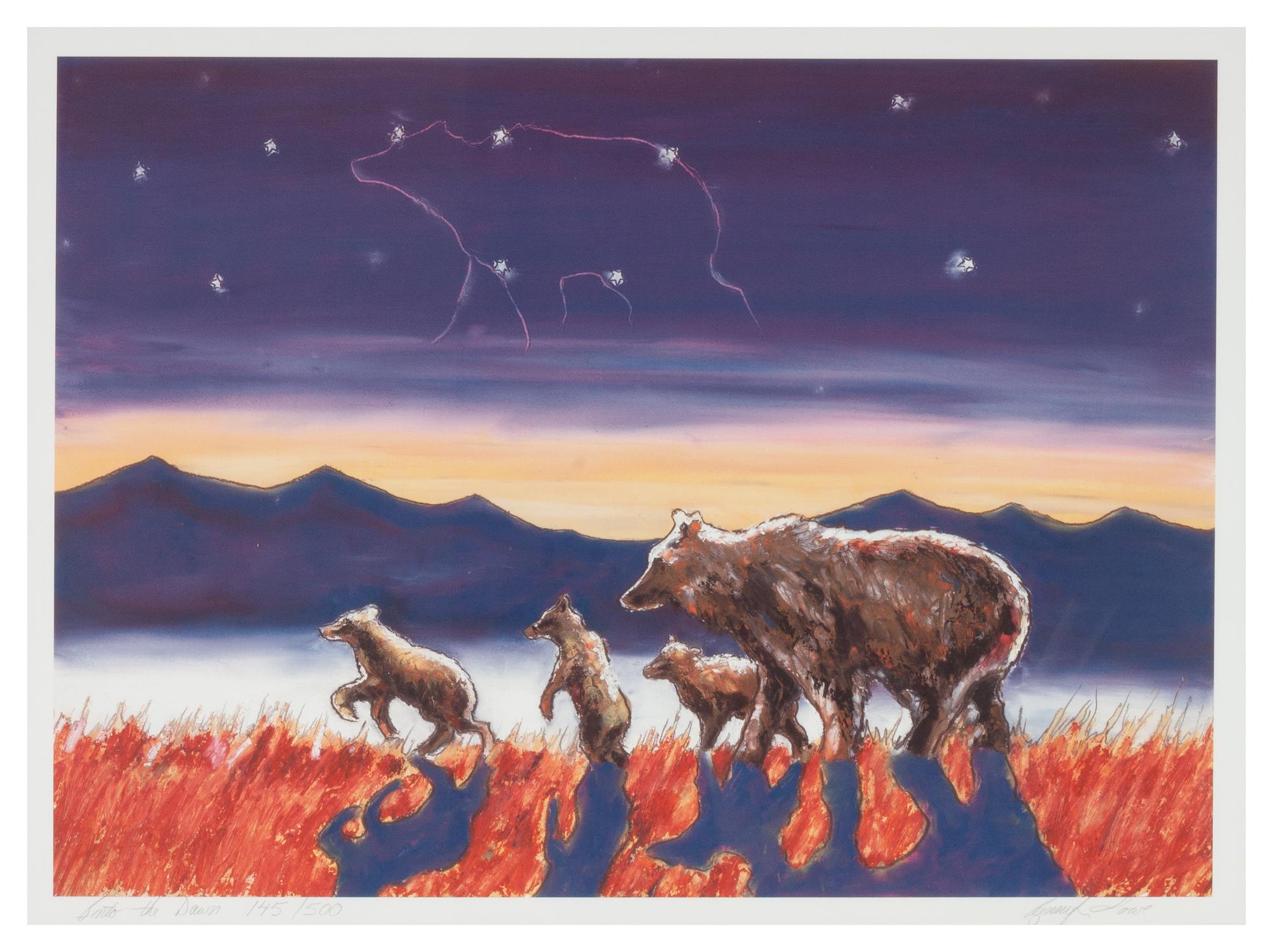 Jennifer Lowe-Anker 20 x 27 1/2 inches — (American, 20th Century)