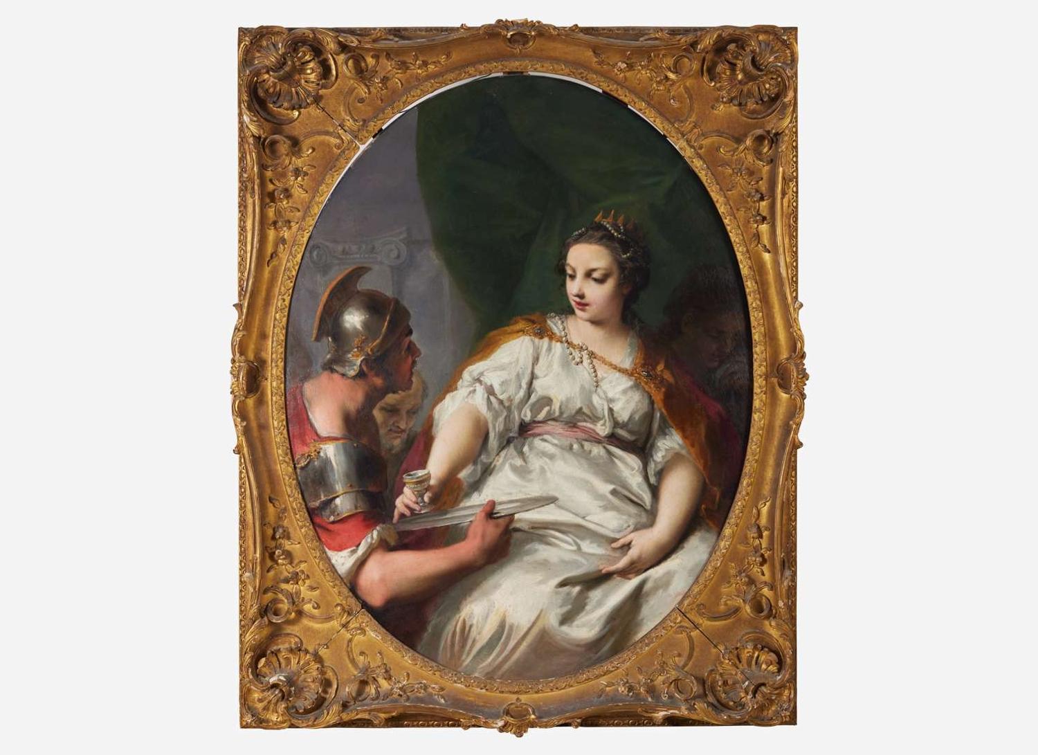 Attributed to Giovanni Antonio Pellegrini (Italian, 1675–1741) - Cleopatra and the Pearl