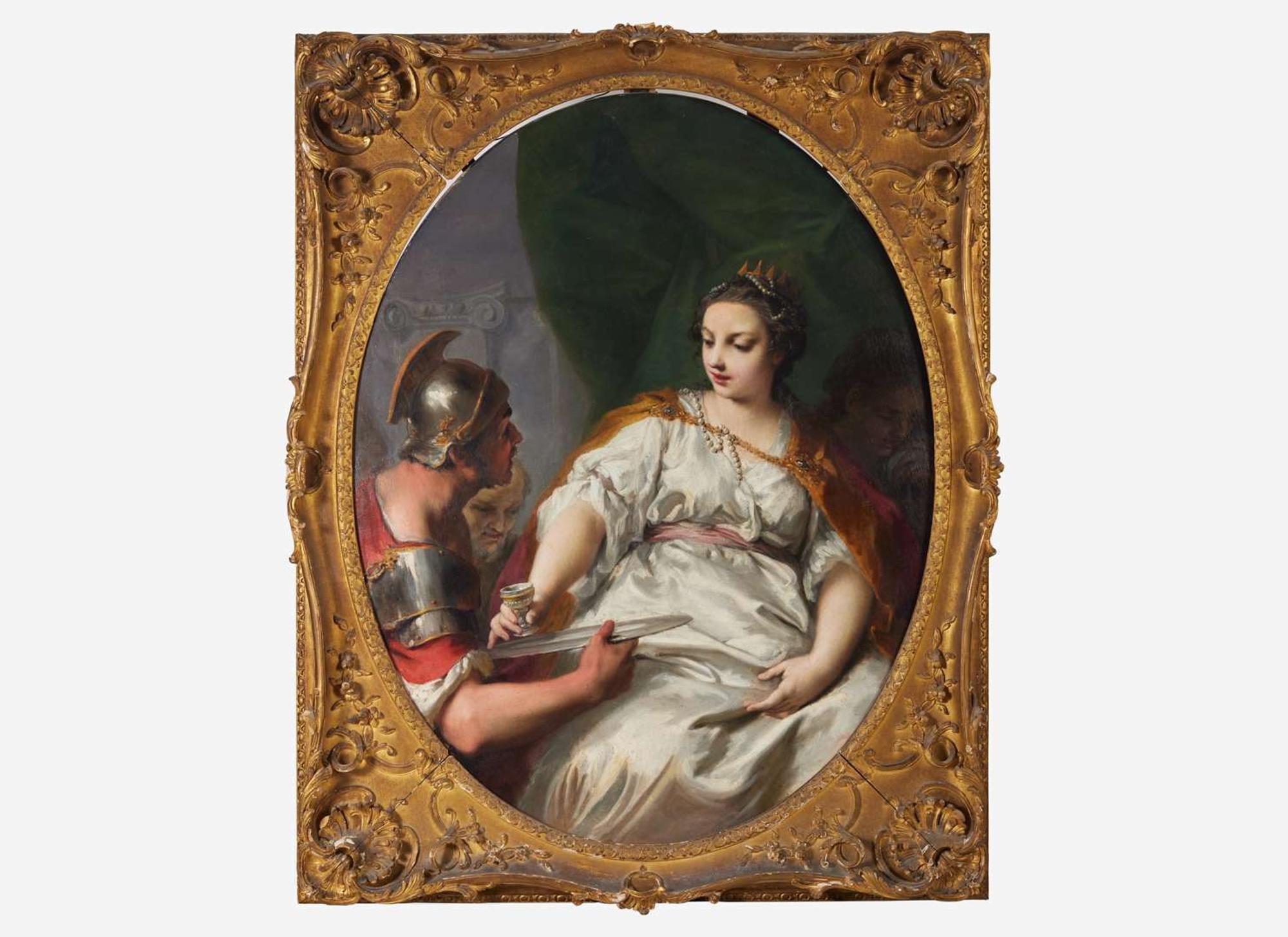 Attributed to Giovanni Antonio Pellegrini (Italian, 1675–1741) - Cleopatra and the Pearl