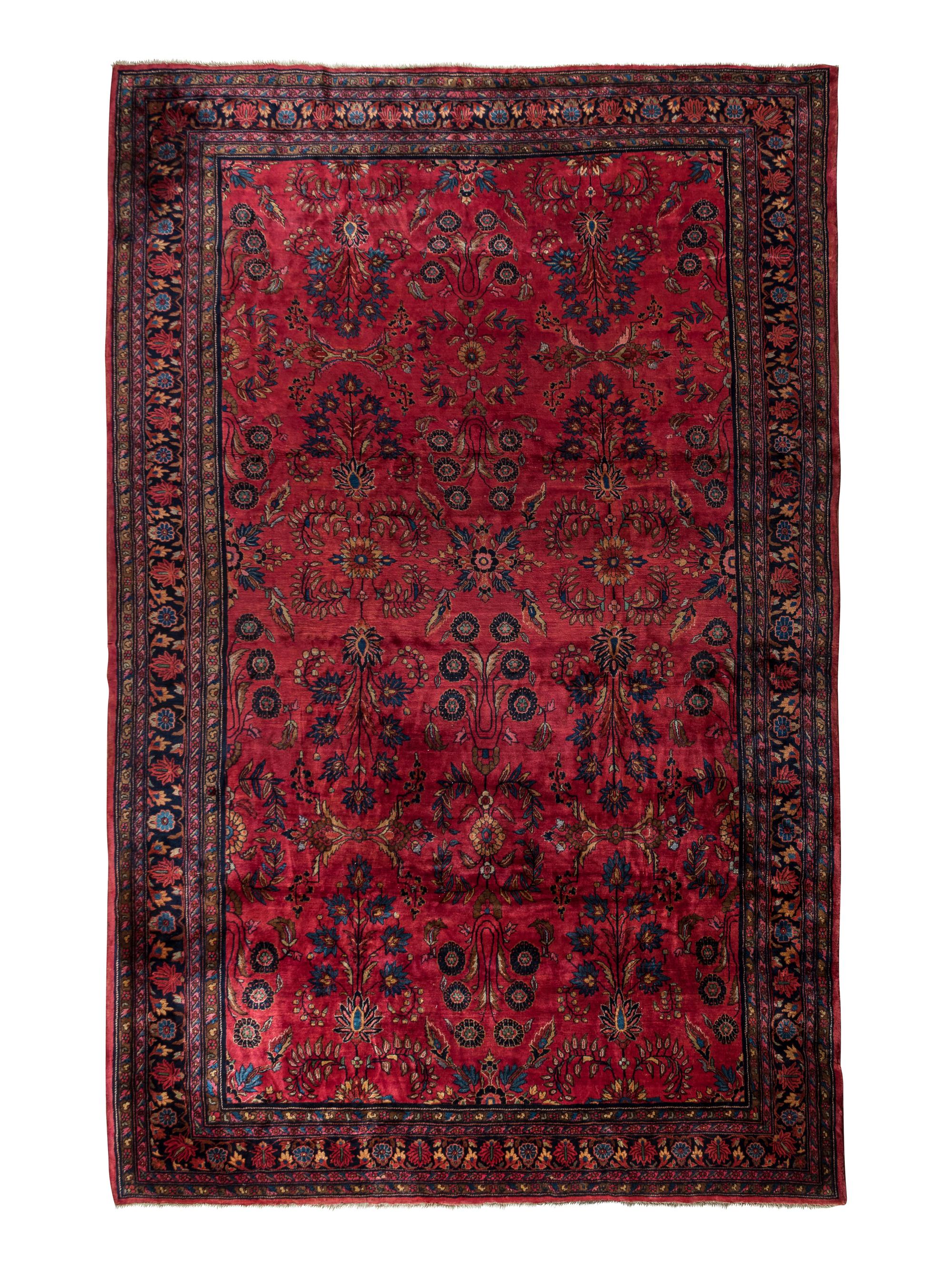 A Sarouk Wool Rug