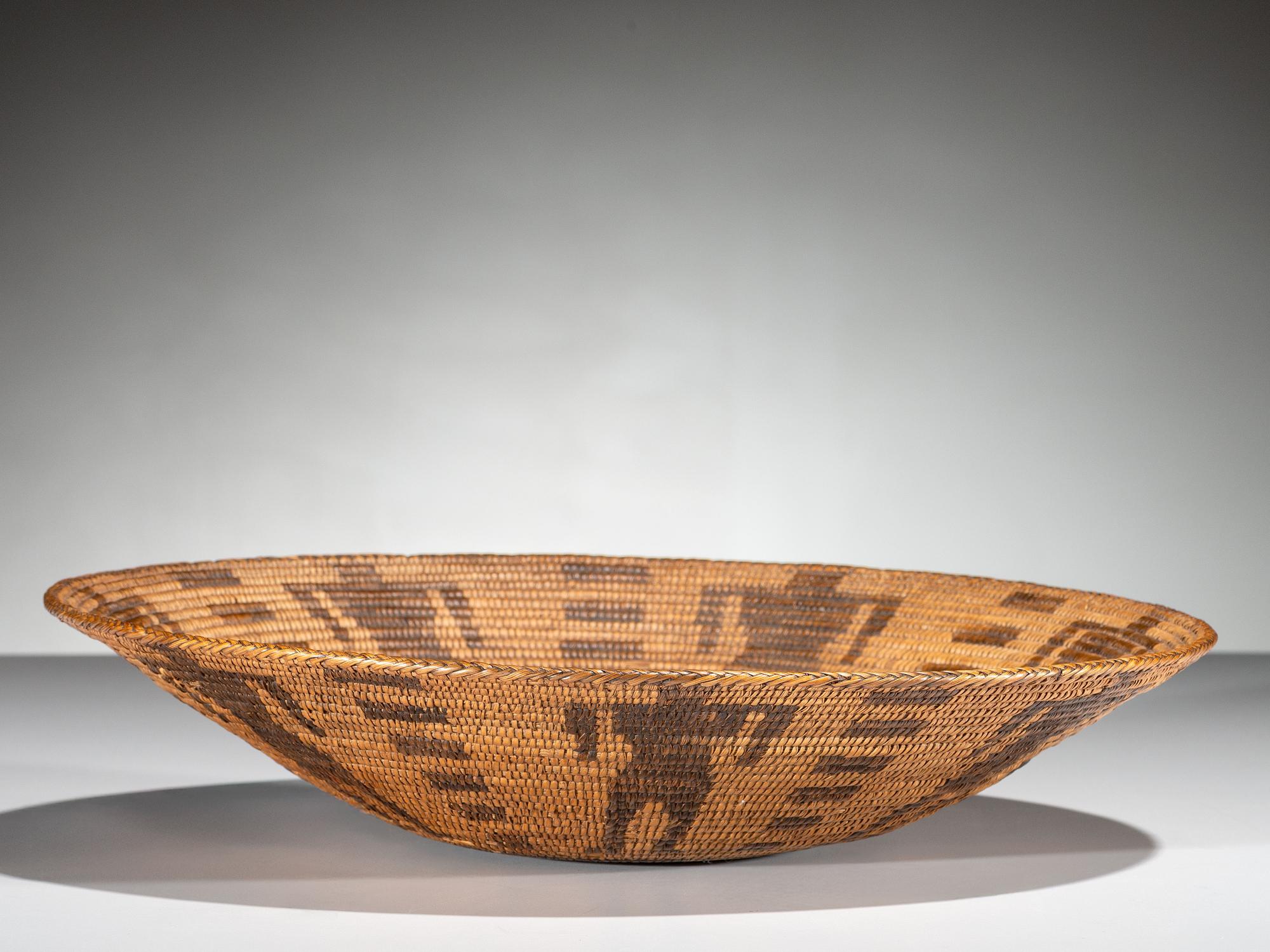 Akimel O'odham Figural Basket