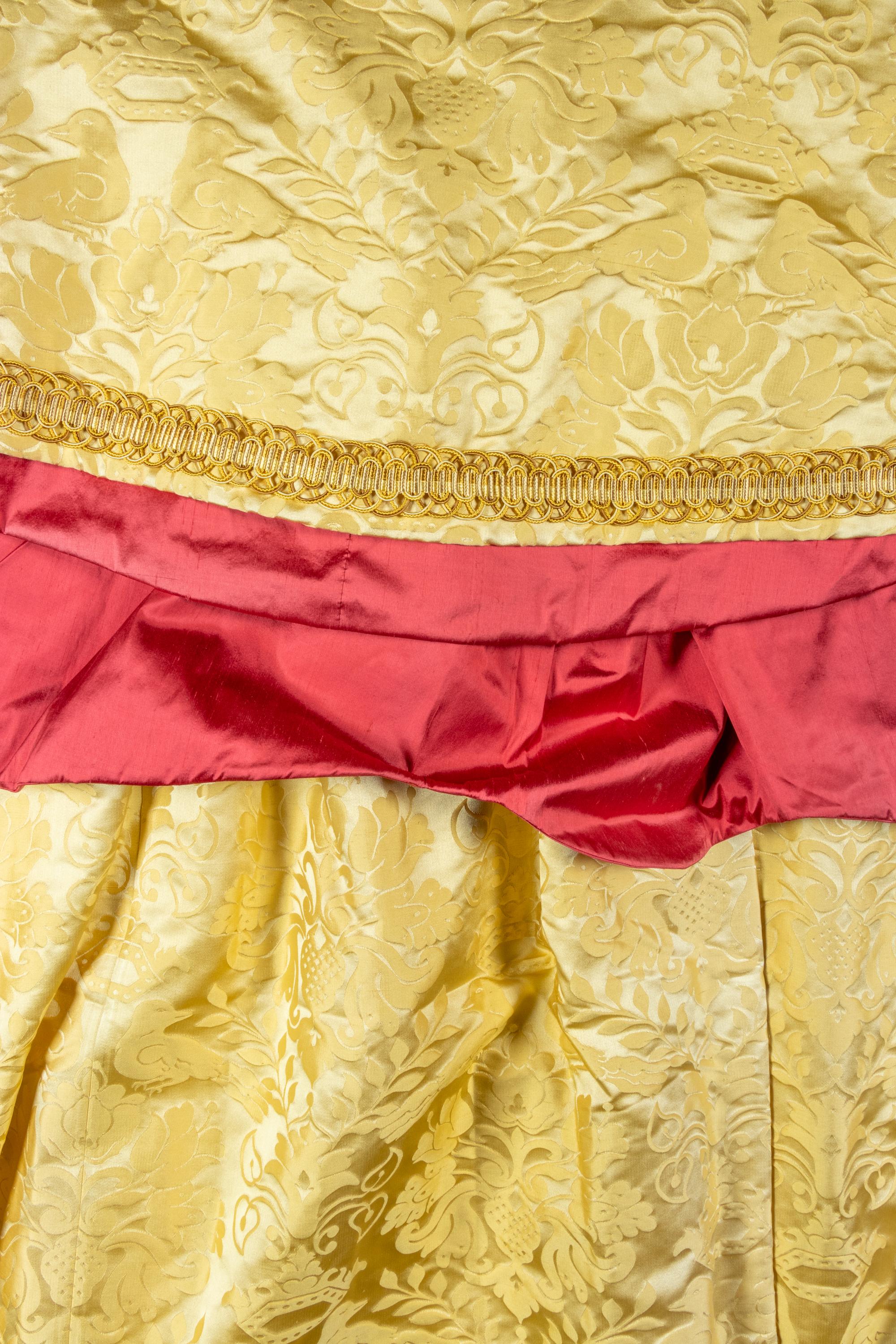 A Group of Silk Curtains