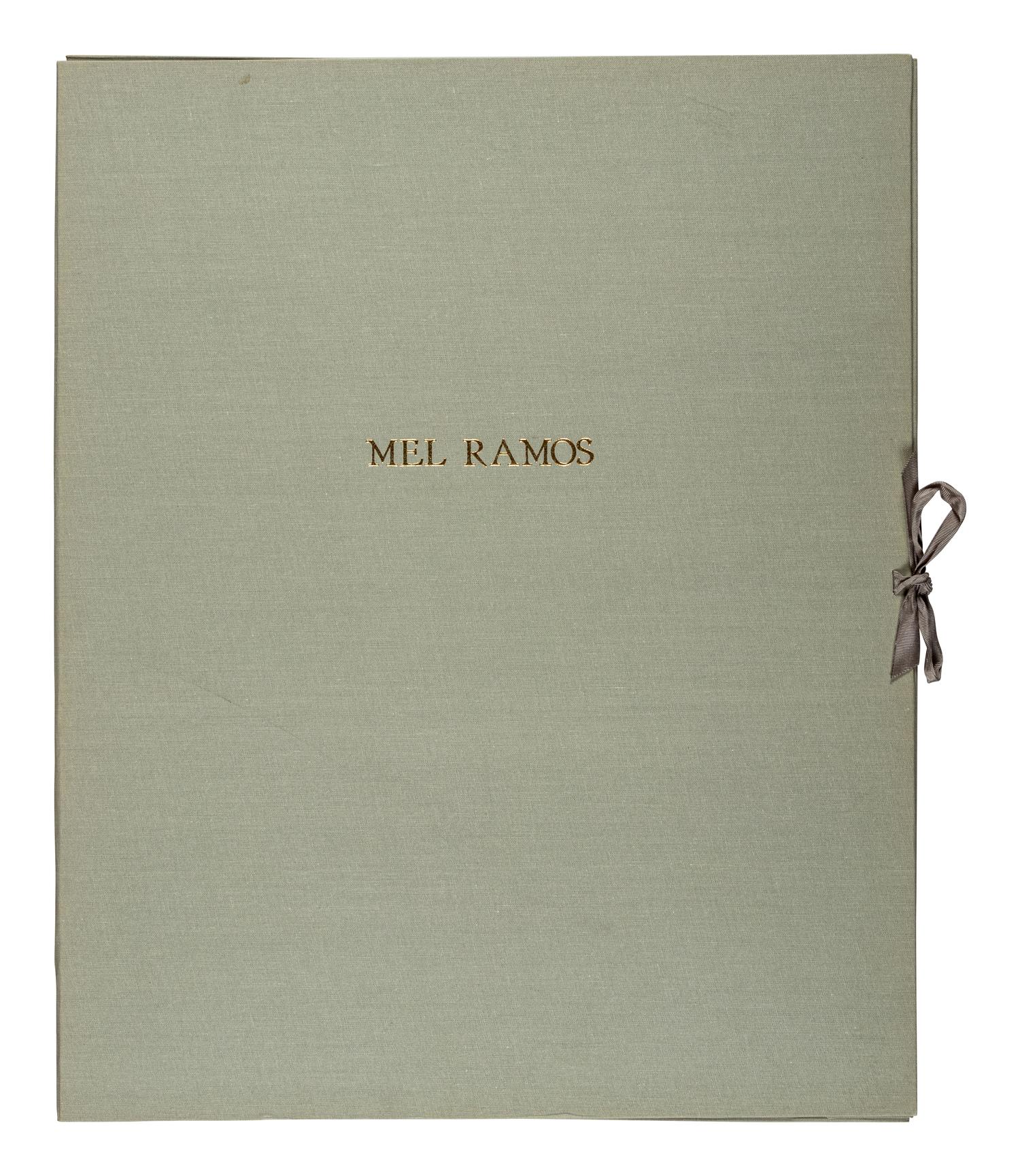 Mel Ramos ( complete portfolio of four prints with original cloth case)