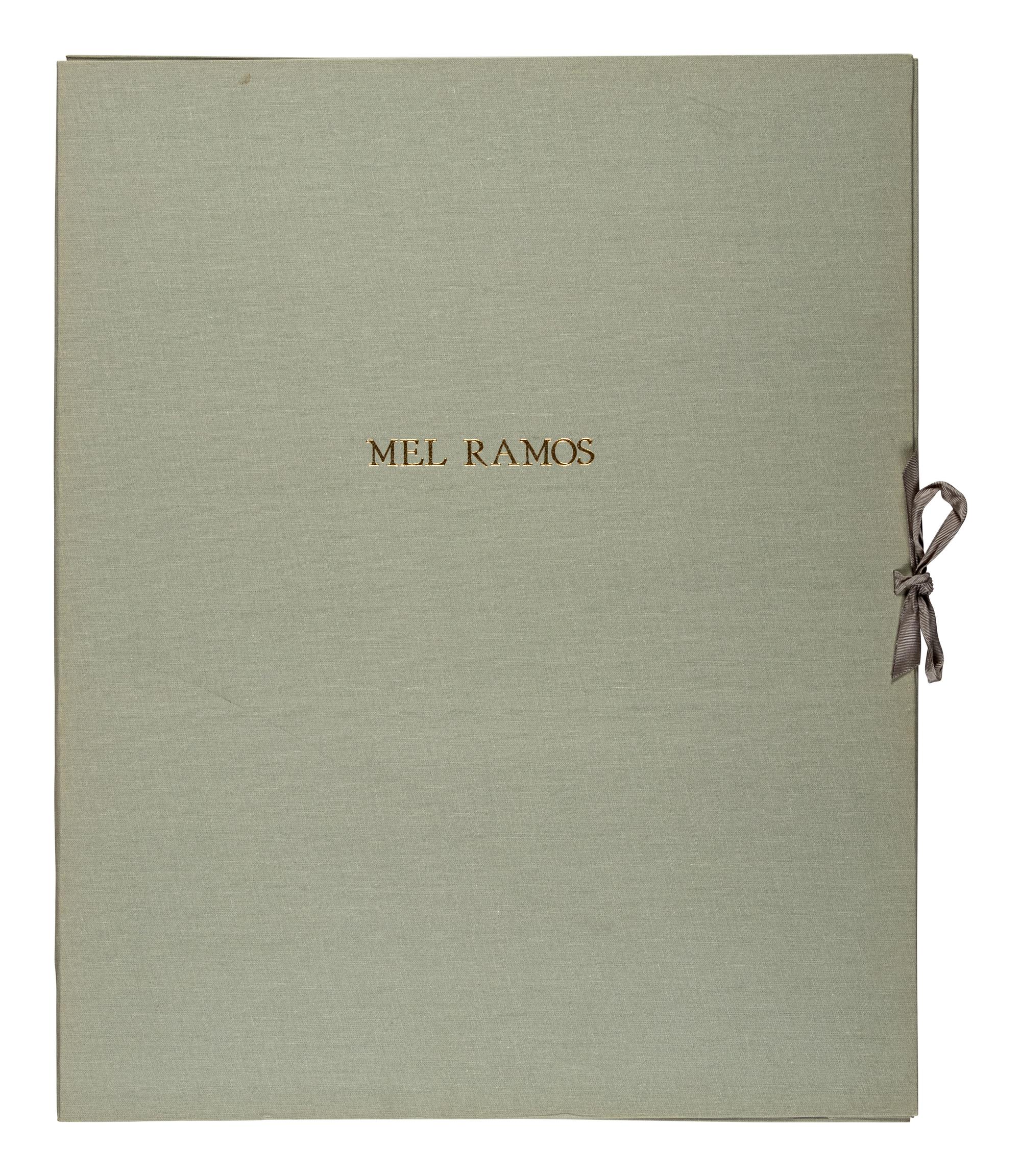Mel Ramos ( complete portfolio of four prints with original cloth case)