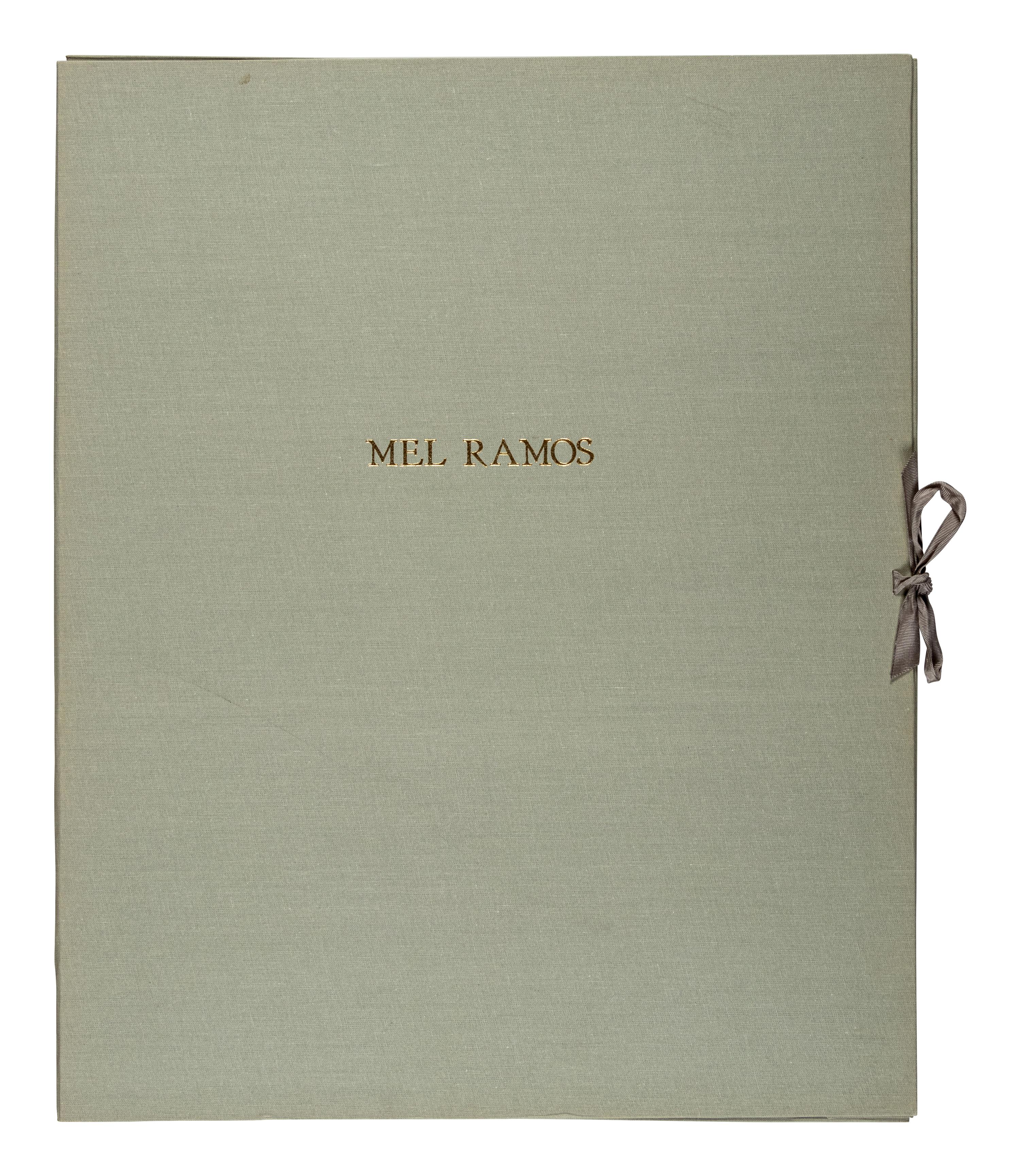 Mel Ramos ( complete portfolio of four prints with original cloth case)