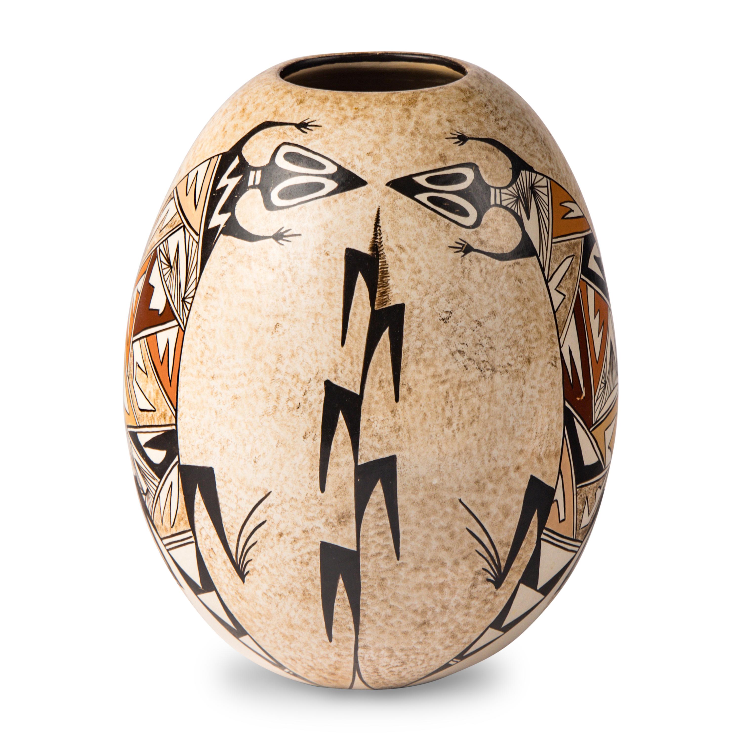Sylvia Naha (Hopi, 1951-1999) — Pottery Jar