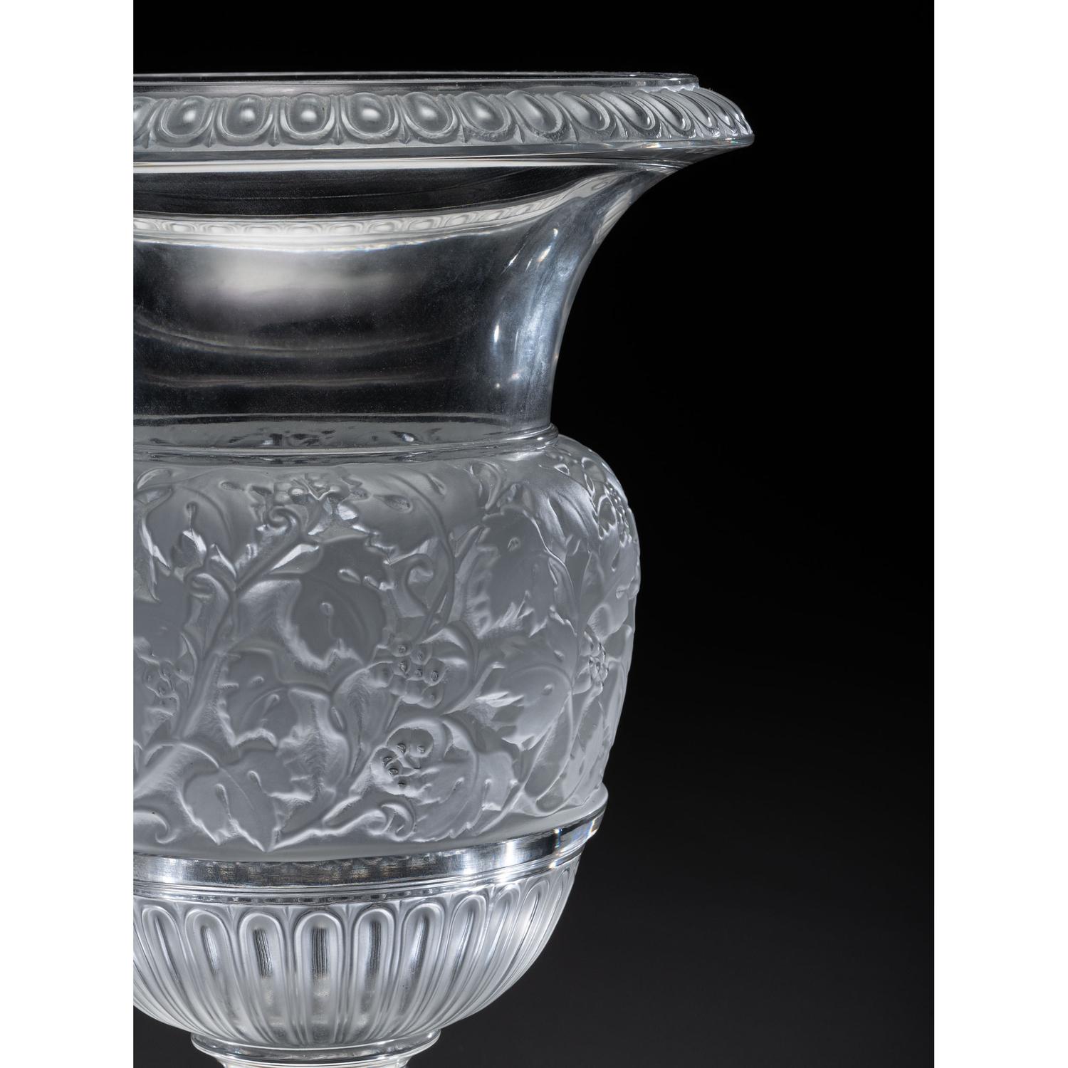 A Lalique Versailles Vase