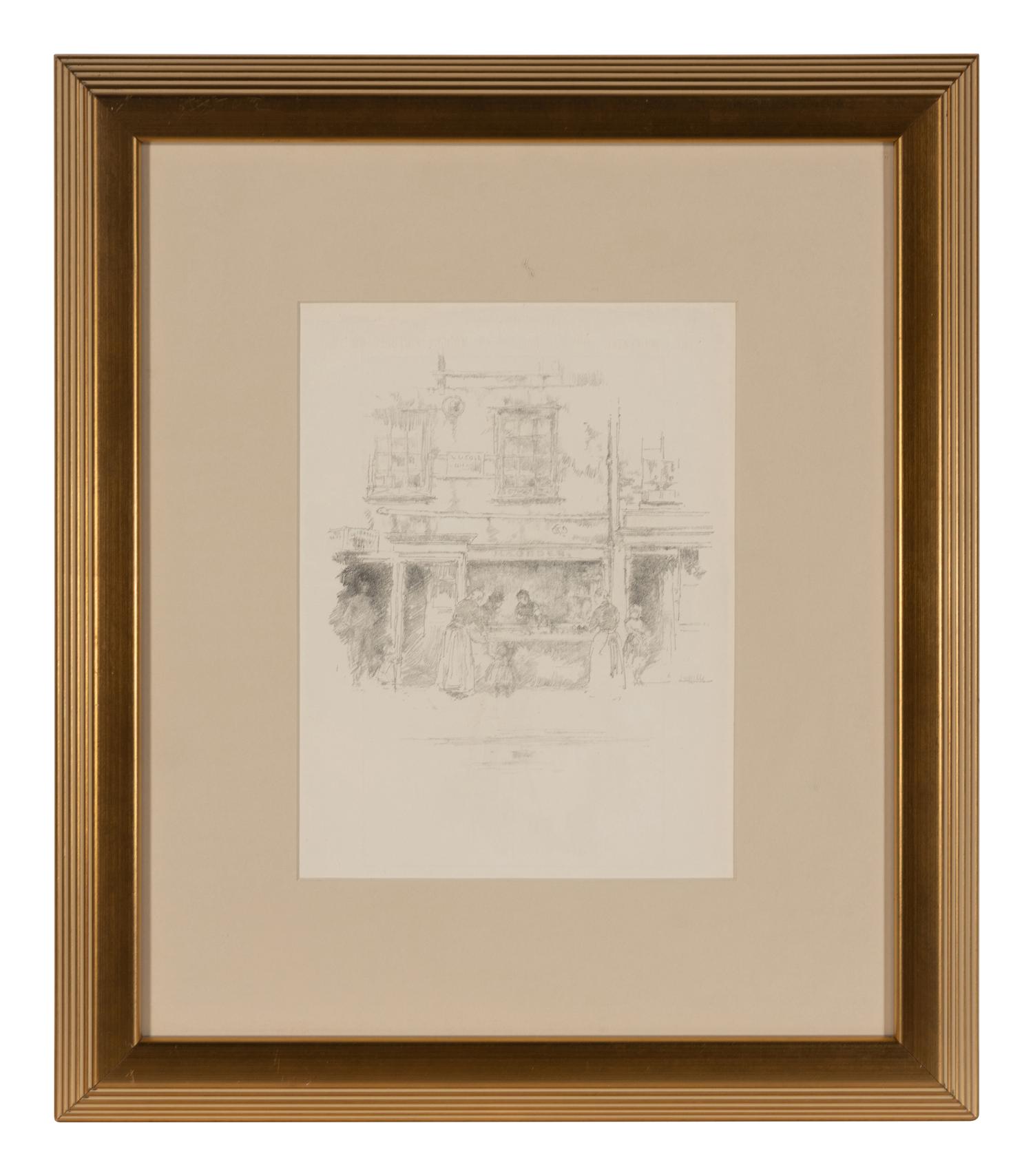 Clothes Exchange No.1 and Maunder's Fish Shop, Chelsea (two works)
